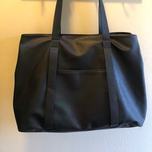 Universal Thread 3 Pocket Leather Tote/Shoulder Bag